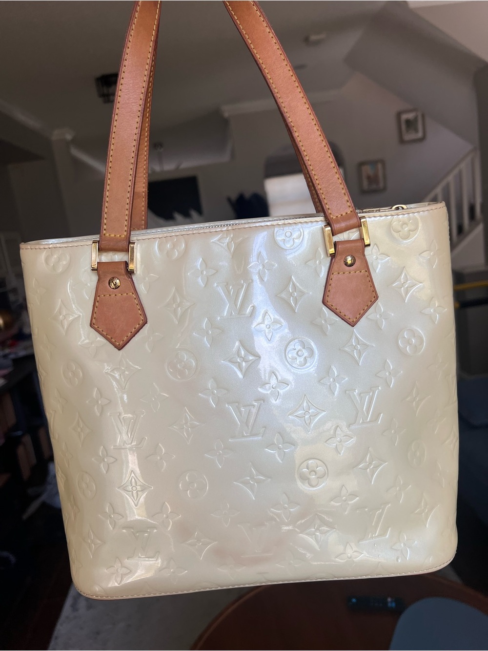 ✨ Authentic Vintage Louis Vuitton Monogram Vernis Houston Tote Bag ✨